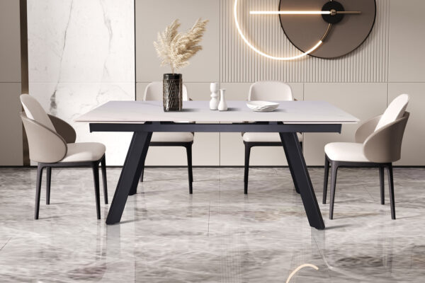 Hera eettafel, steen wit - Afbeelding 8