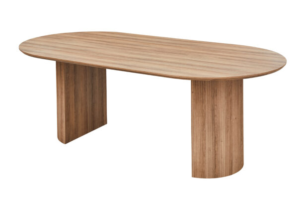 Lagos eettafel ovaal, kleur oude eik - Afbeelding 5