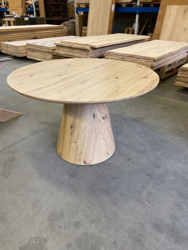 Tigo eettafel rond, kleur oude eik - Afbeelding 5