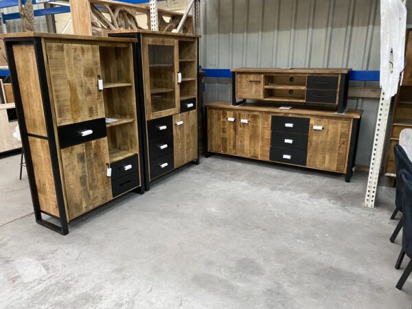 San Remo tv-dressoir, mangohout - Afbeelding 4